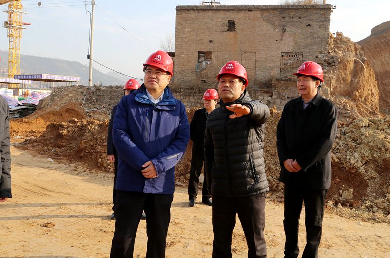 史小林調研重點項目建設情況