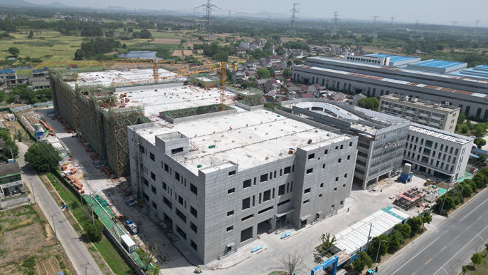 中國十七冶集團博望雙園項目建設 預制構件賦能 工序協同加速 孵化基地管理賦能高質量發展
